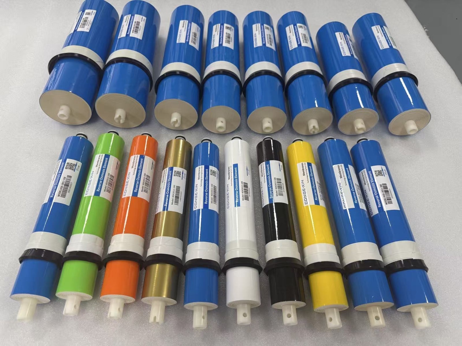 康格芯 RO 膜元件产品系列实拍